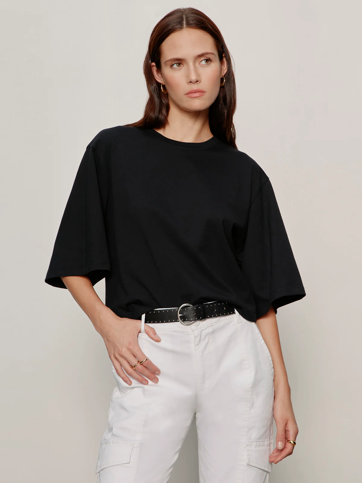 Belle Tee Black