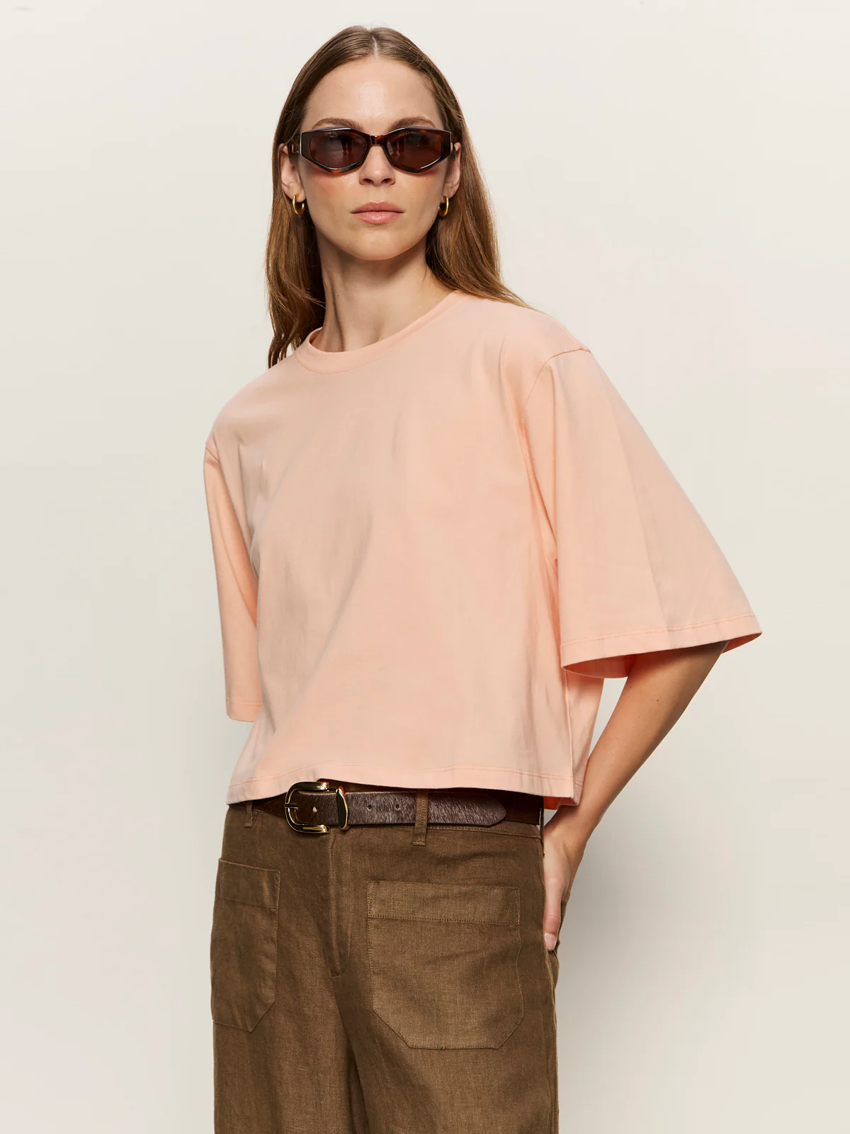Belle Tee Washed Salmon
