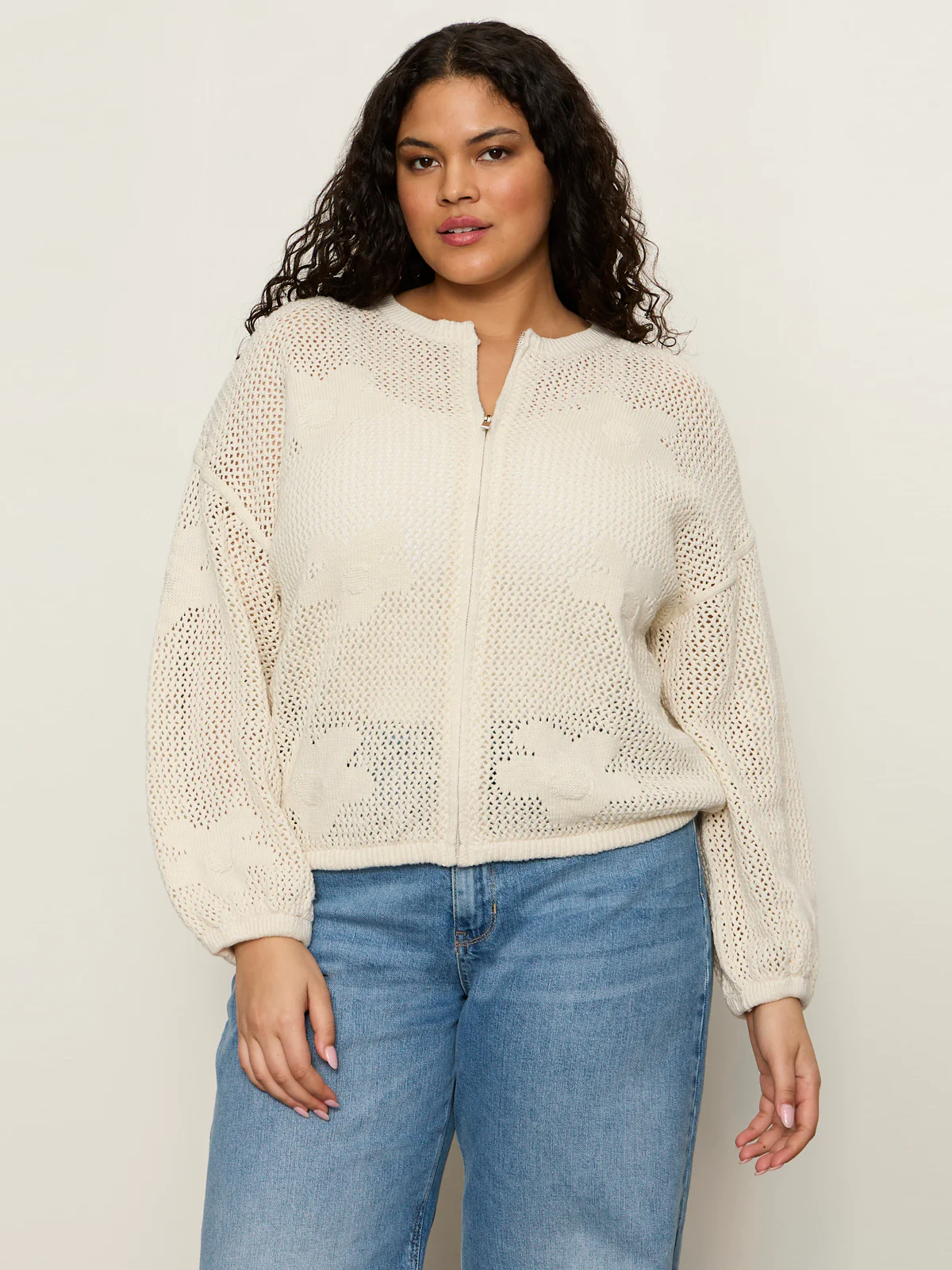 Daily Escape Flower Pop Bomber Collagen Extended Sizing