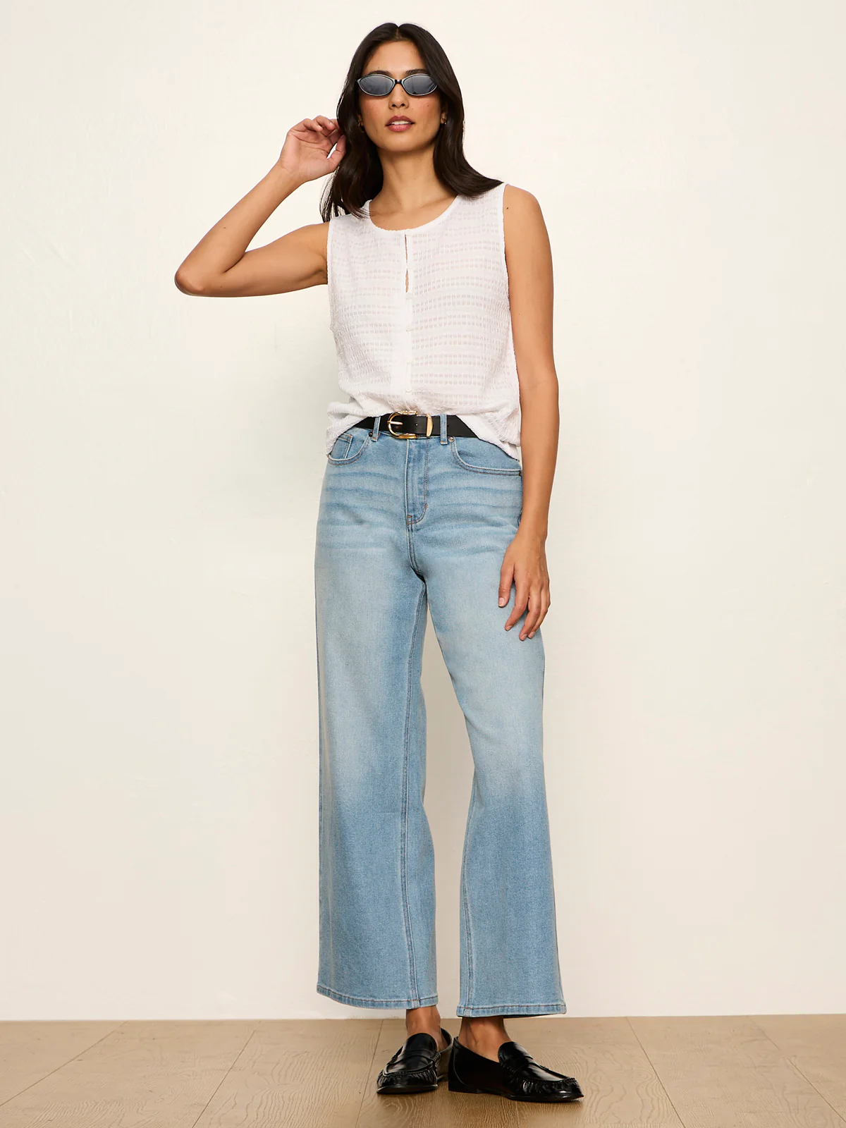 Ekara Crop Jean Light Wash - Image 6