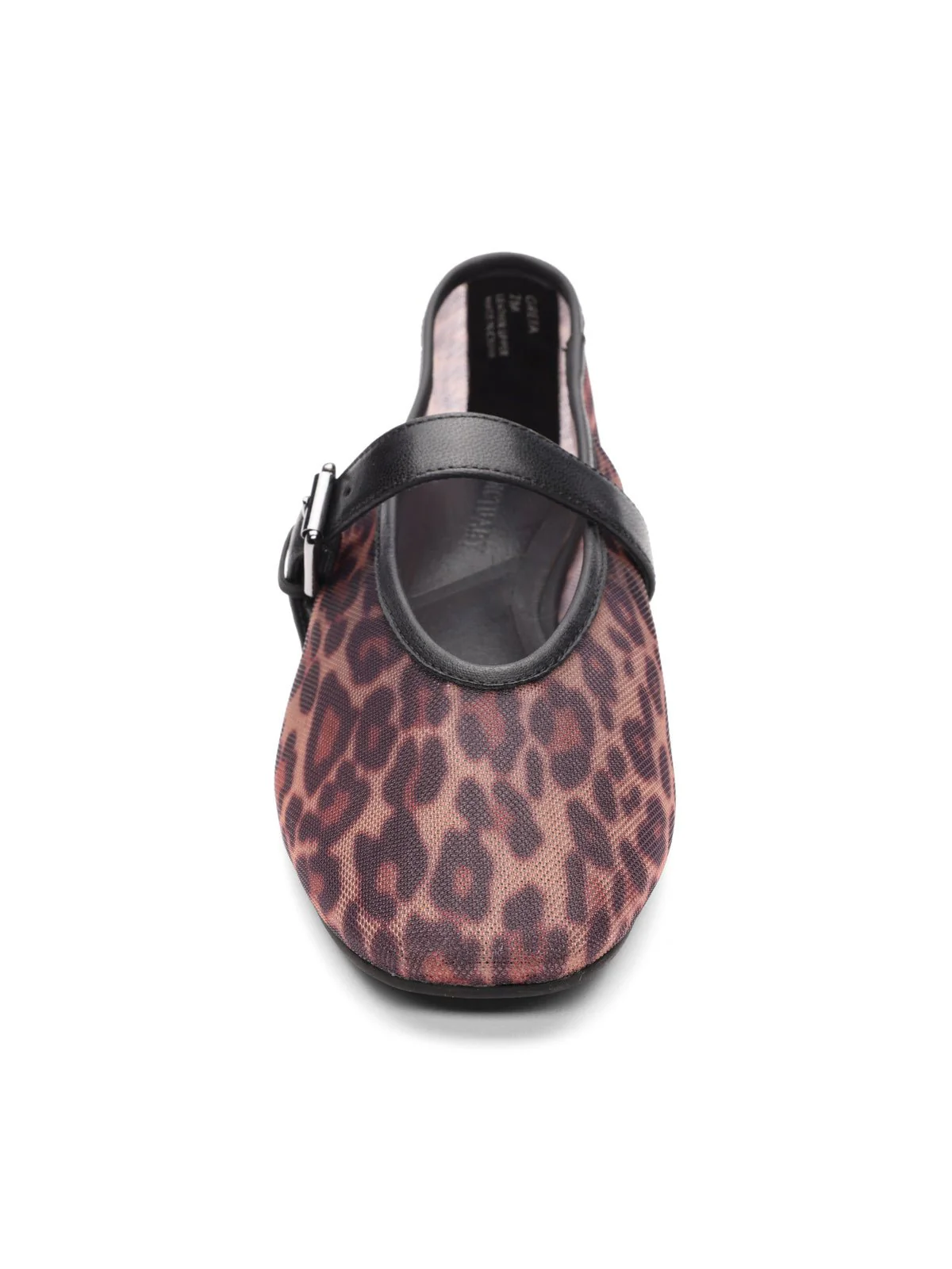 Gia Maryjane Ballet Flat Tan/Black - Image 3