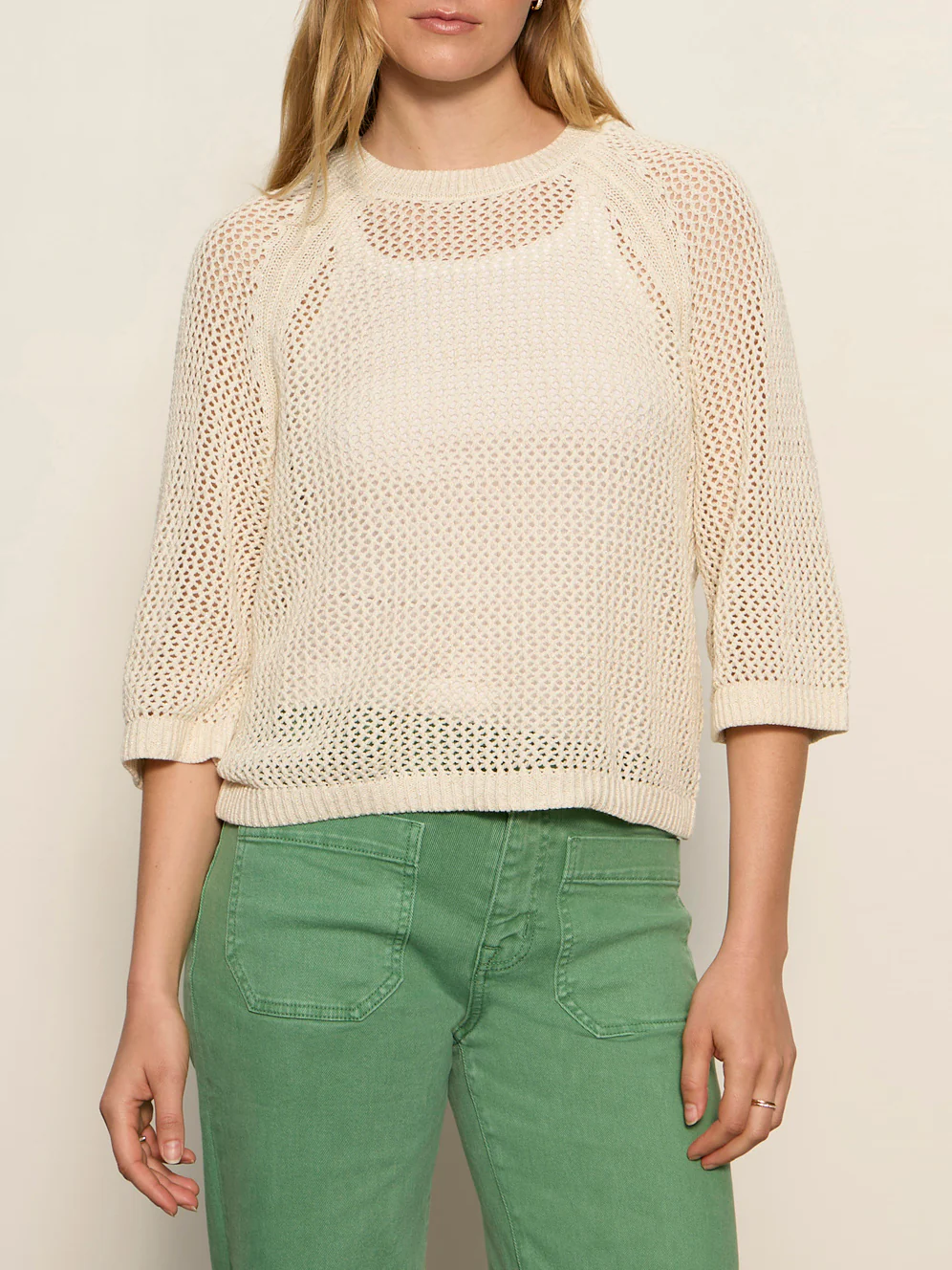 Metallic Sweater Tee Collagen Petite Sizing