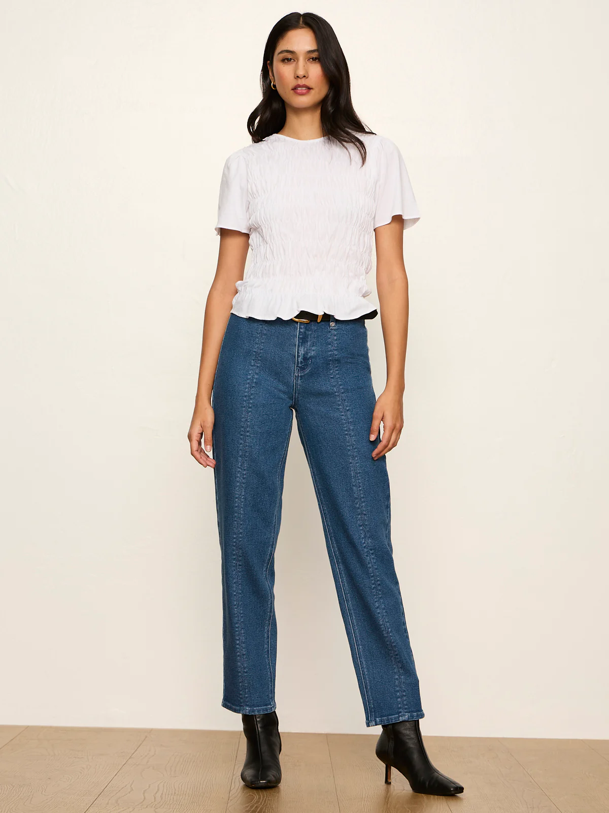 Nixie Slim Straight Ankle Jean Medium - Image 6