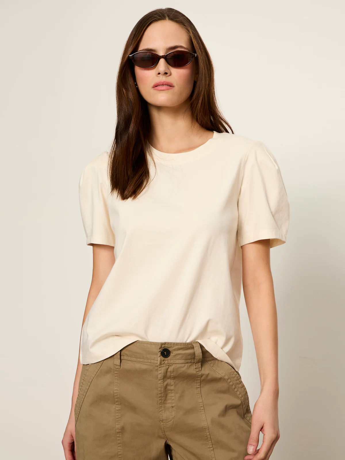 Pleated Tee Collagen