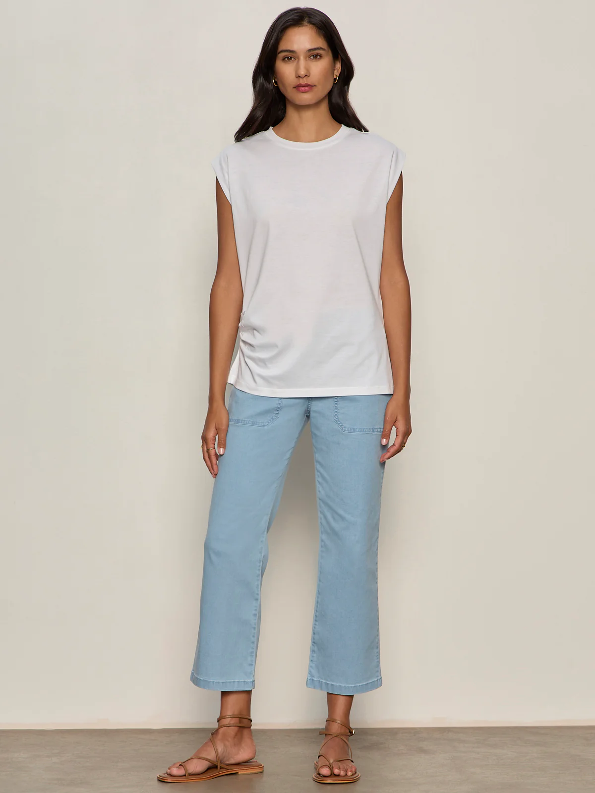 Retreat Crop Jean Skyline - Image 5