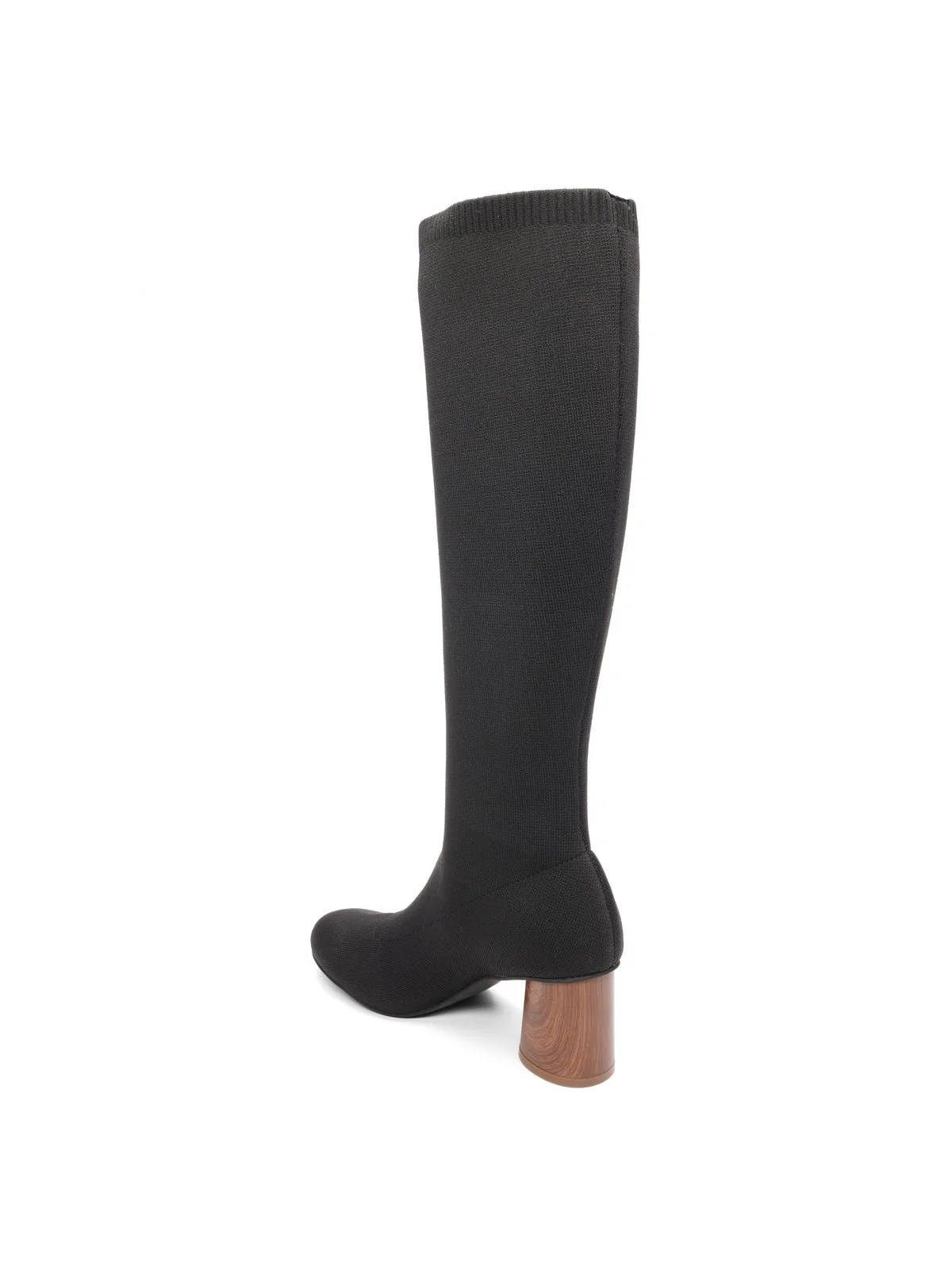 Ronnie Tall Shaft Stretch Boot Black - Image 4