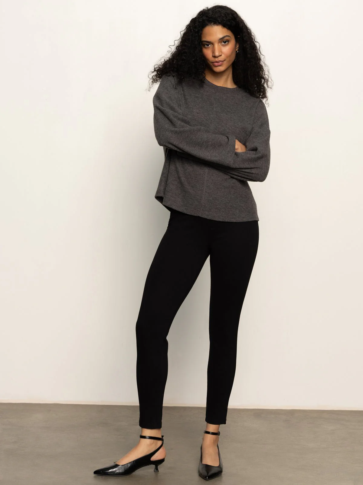Runway Semi High Rise Legging Black - Image 6