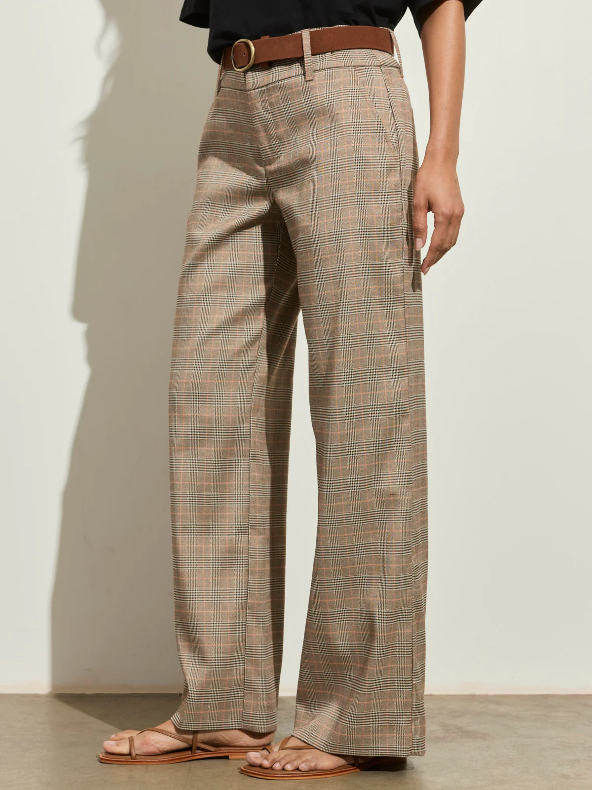 Spotlight Plaid Trouser Caviar Plaid - Image 2