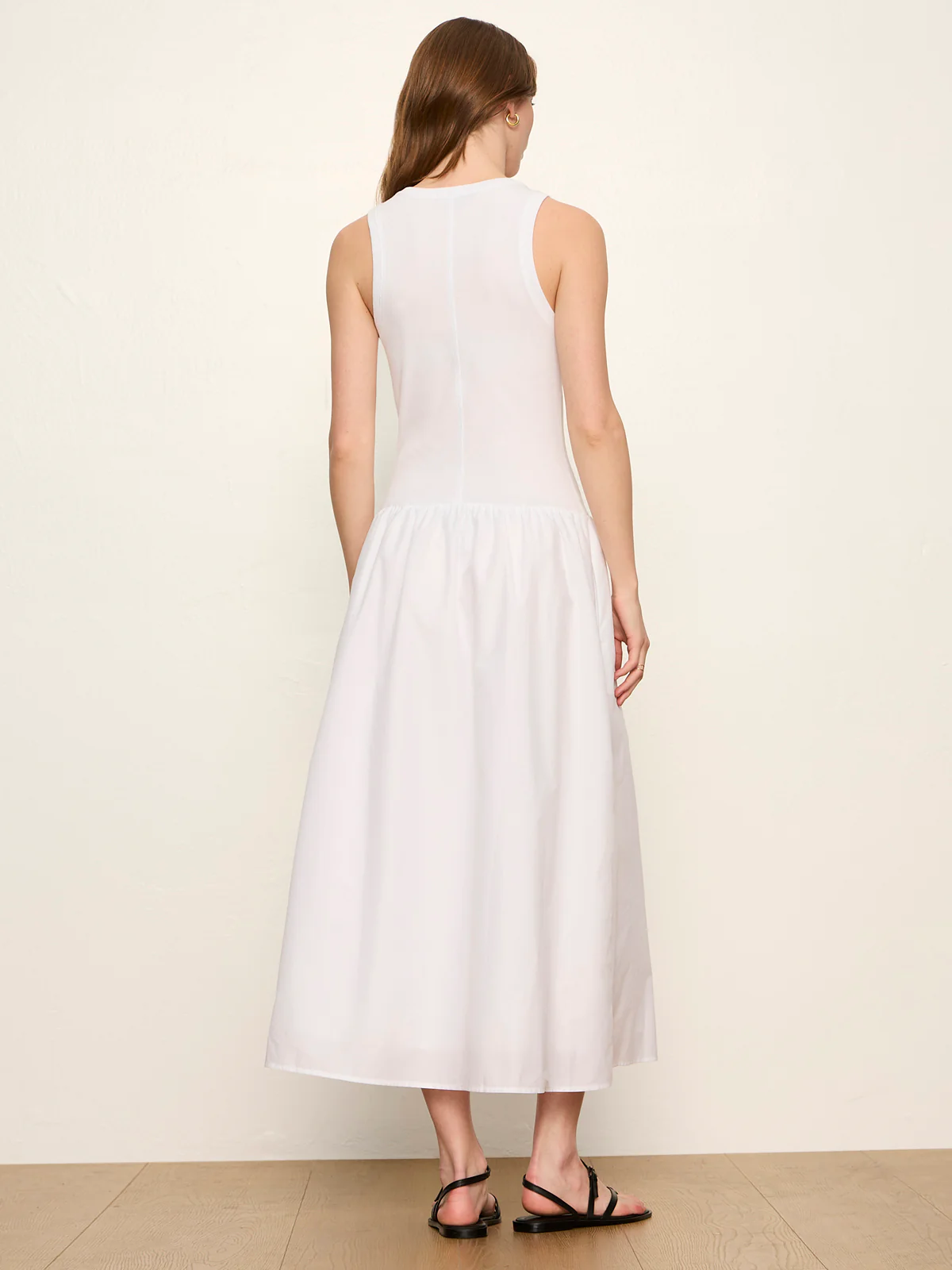 Take Me Away Midi Dress White - Image 2